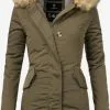 Marikoo Parkas Winterparka Karmaa Dames Kaki -Marikoo Winkel 04eb9ea14ba7c5007464c40686586081