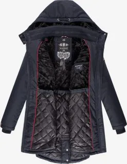 Marikoo Parkas Winterparka Kamii Dames Donkerblauw -Marikoo Winkel 6e858ef6b4473993eb353ceabba17355