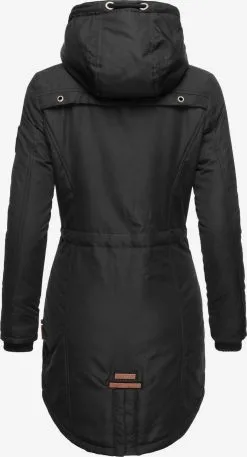 Marikoo Parkas Winterparka Kamii Dames Zwart -Marikoo Winkel 9ea776884064859d6c92dd2800e68afe