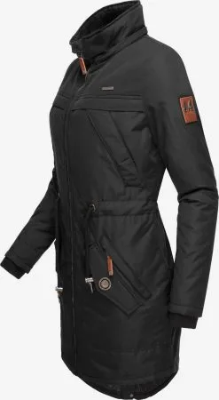 Marikoo Parkas Winterparka Kamii Dames Zwart -Marikoo Winkel a86d14c26b77aaeb189fb09b90bd2203