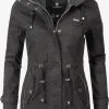 Marikoo Parkas Tussenparka Nyokoo Dames Zwart -Marikoo Winkel b41b6af2a393965c887cb0d9a1424e9b